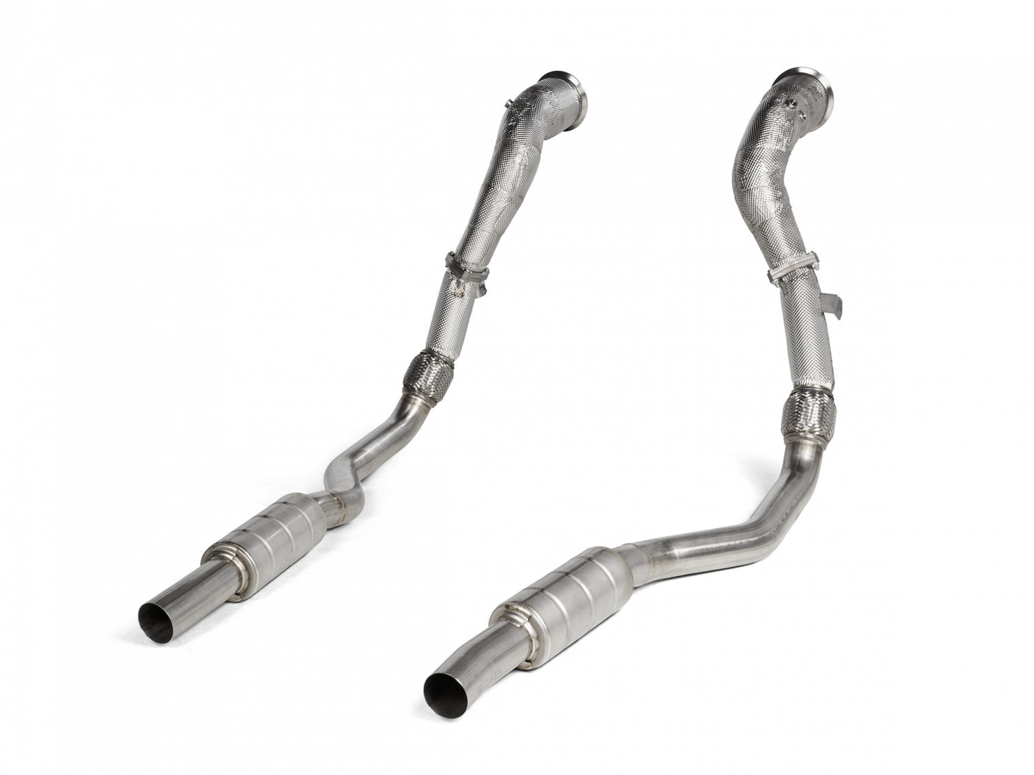 Downpipe / Link pipe set (SS) pro Audi RS 6 Avant (C8) - OPF/GPF 2022 